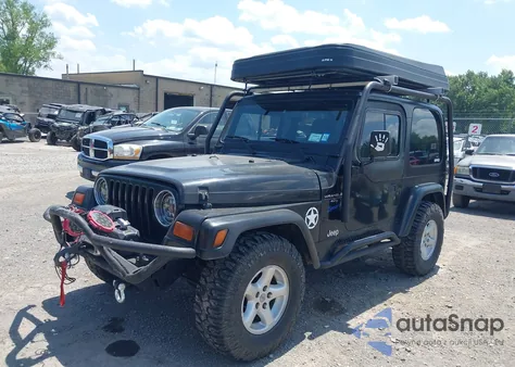 1998 Jeep Wrangler Sport from USA, damaged, VIN 1J4FY19S2WP789730